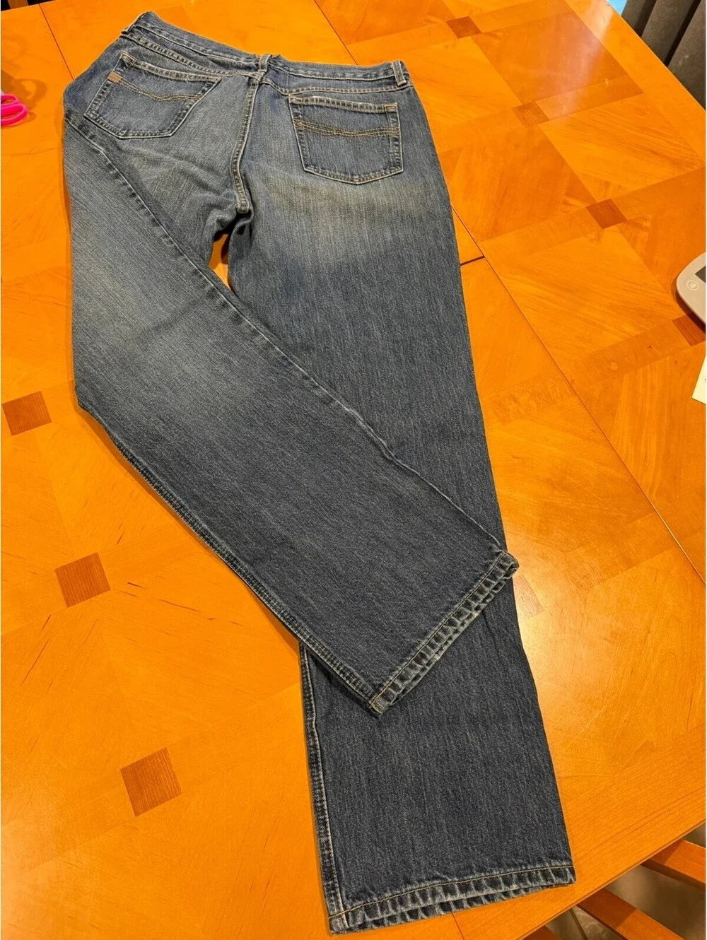 Ariat Jeans Men’s 35x34 Straight Leg Loop Lock Western Denim